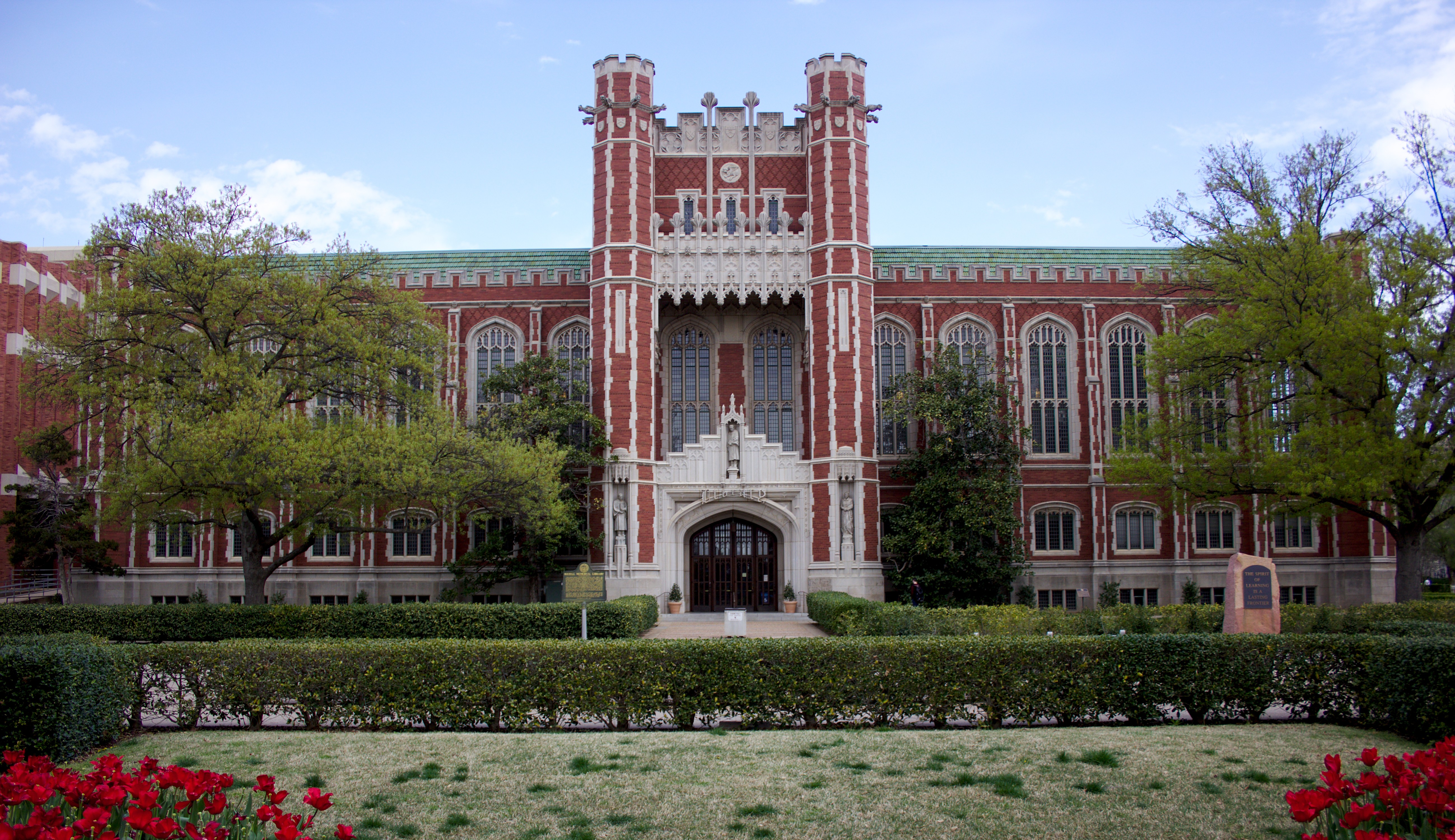 Bizzell_Memorial_Library_original_building_at_OU