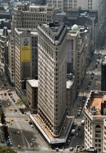 Flat iron building