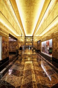 Hallway of Empire State Building