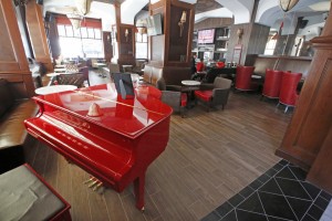 The newly renovated Red Piano Lounge in the Skirvin Hilton hotel in Oklahoma City, Thursday July, 29  2016. Photo By Steve Gooch, The Oklahoman