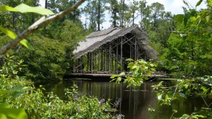 Pinecote Pavilion at the Crosby Arboretum